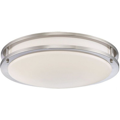 Warden 13W 1 LED 14 Inch Wide Flush Mount by Eurofase - 30124