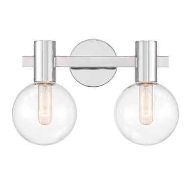 Wright 2 Light Vanity Light by Savoy House - 8-3076-2