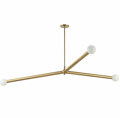 Cerberus 3 Light Oversized Pendant by Dainolite - CEB-623P