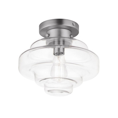 Harbor 1 Light 12 Inch Wide Flush Mount by Maxim - 11120