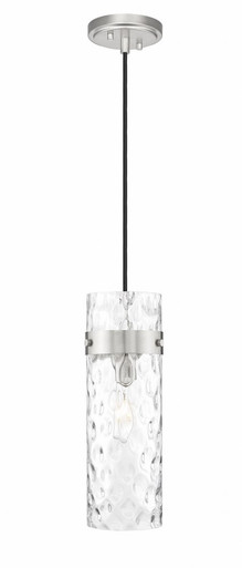 Fontaine 1 Light Pendant 15 Inch Tall and 5.75 Inch Wide By Z-Lite - 7002P5