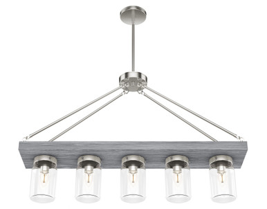 Devon Park 5 Light Oversized Chandelier by Hunter - 19006