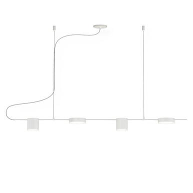 Counterpoint 4 LED Pendant 3 Inch Tall and 42 Inch Wide by Sonneman - 2884