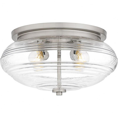Gatonby 4 Light Flush Mount 8.25 Inch Tall and 16 Inch Wide by Quoizel - QFL6773