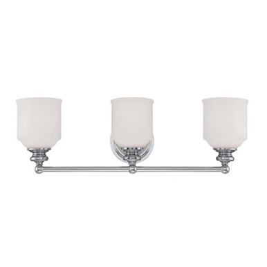 Melrose 3 Light Vanity Light by Savoy House - 8-6836-3