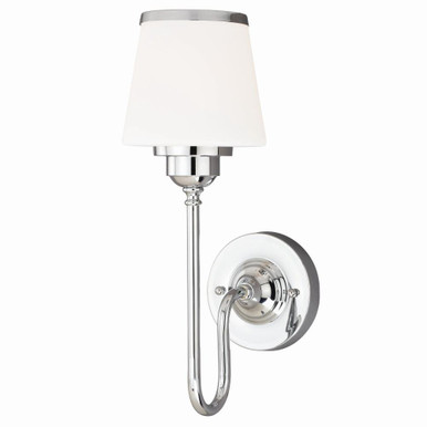 Kelsy 1 Light Vanity Light by Vaxcel - W0202