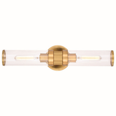 Levitt 2 Light Vanity Light by Vaxcel - W0389