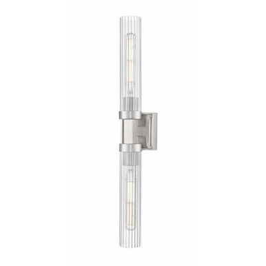 Beau 2 Light Wall Sconce 27 Inch Tall and 4.5 Inch Wide By Z-Lite - 740-2W