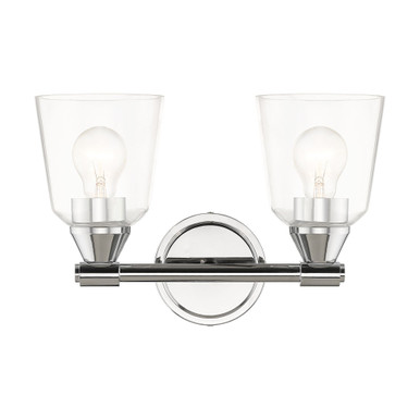 Catania 2 Light Vanity Light by Livex - 16782