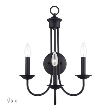 Estate 3 Light Wall Sconce by Livex - 42673