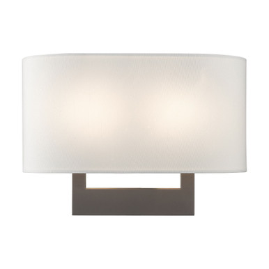 2 Light Wall Sconce 13 Inch Wide by Livex - 45221