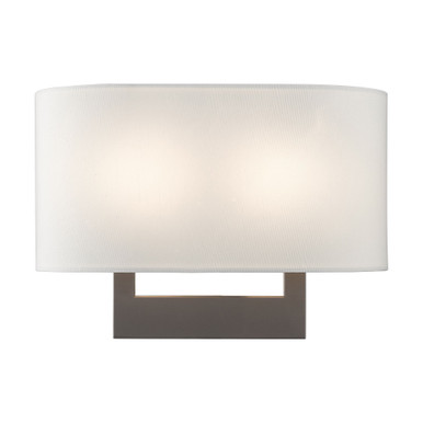 2 Light Wall Sconce 13 Inch Wide by Livex - 45221