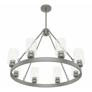 Hartland 8 Light Large Chandelier by Hunter - 19010