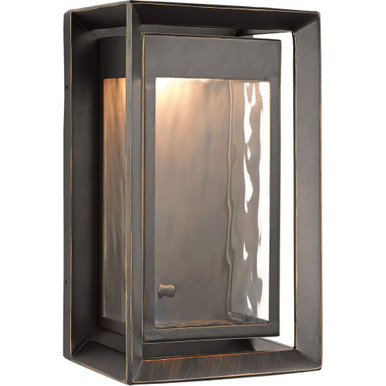 Sean Lavin 1 LED Outdoor Wall Lantern 10 Inch Tall by Visual Comfort Studio - ol13700anbz-l1