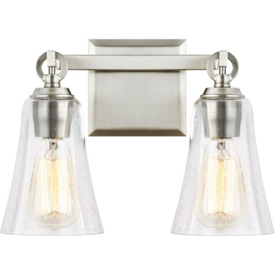 Sean Lavin 2 Light Vanity Light 13.5 Inch Wide by Visual Comfort Studio - VS24702