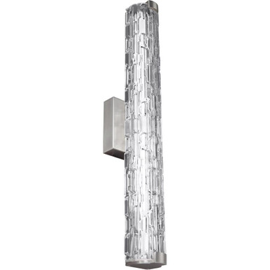 Cutler 1 Light Acrylic Vanity Light 24 Inch Tall by Visual Comfort Studio - WB1869
