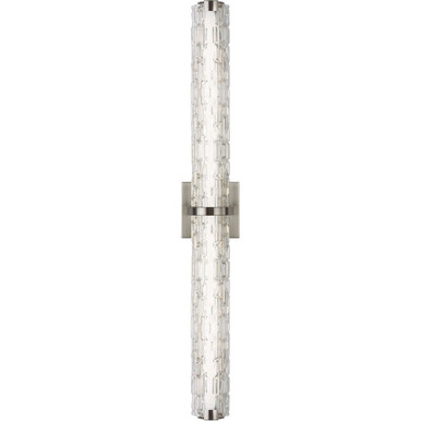 Cutler 1 Light Acrylic Vanity Light 36 Inch Tall by Visual Comfort Studio - WB1879