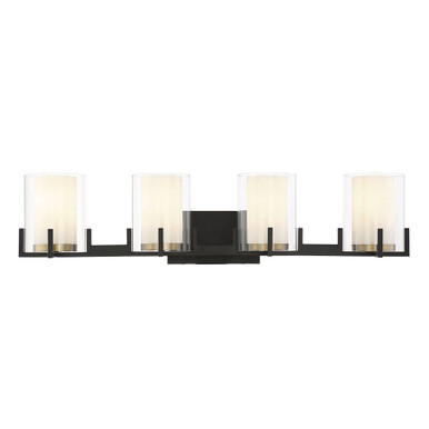 Eaton 4 Light Vanity Light by Savoy House - 8-1977-4-143