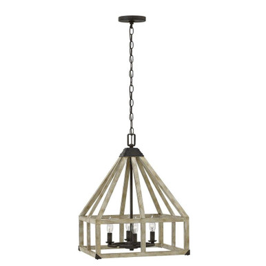 Emilie 4 Light Small Chandelier by Fredrick Ramond - FR41204IRR