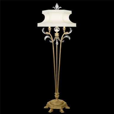 Beveled Arcs One Light Floor Lamp by Fine Art - 768620ST
