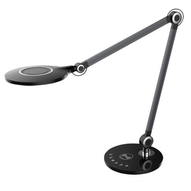 Alina 22 Inch 10W 1 Led Desk Lamp by Dainolite - ala-1910ledt-bk