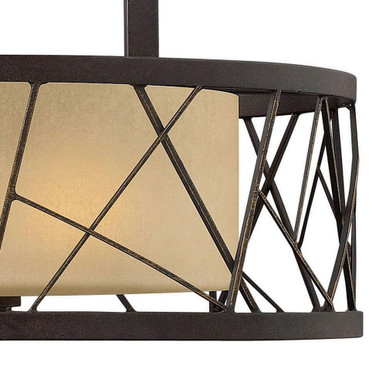Nest 3 Light Medium Chandelier by Fredrick Ramond - FR41613ORB