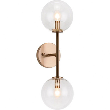 Novo 2 Light Wall Sconce 19 Inch Tall by Matteo - W81702