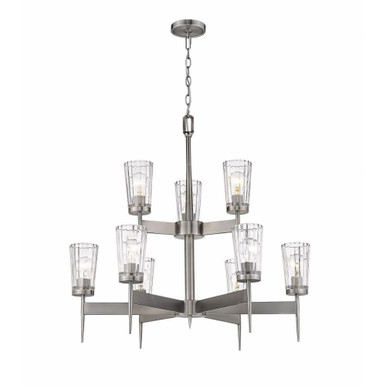 Flair 9 Light Large Chandelier by Z-Lite - 1932-9AN