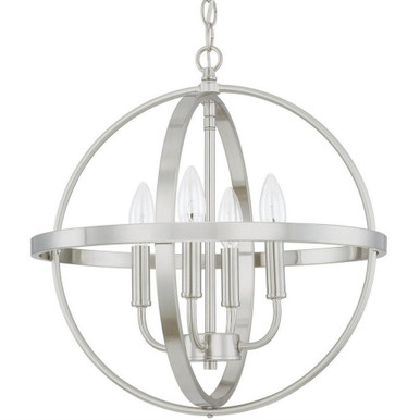 4 Light Large Pendant 17.5 Inch Tall by Homeplace - 317541