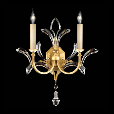 Beveled Arcs 2 LED Light Wall Sconce 22 Inch Tall by Fine Art - 701850
