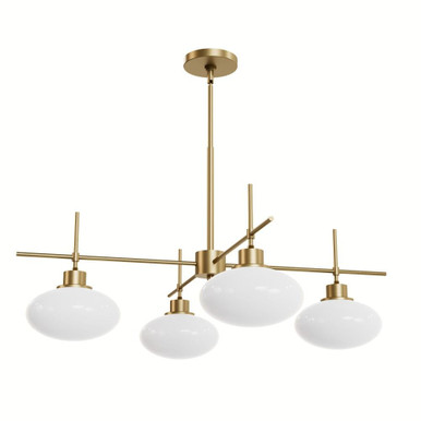 Getty 4 Light Large Chandelier by Hunter - 13190