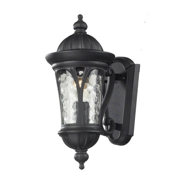 Doma 1 Light Outdoor Wall Lantern by Z Lite - 543S-BK