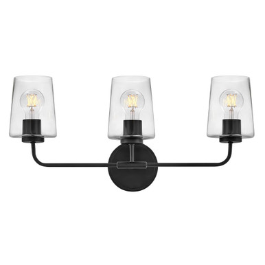 Kline 36W 3 Light Clear Vanity Light by Lark - 853453-CL