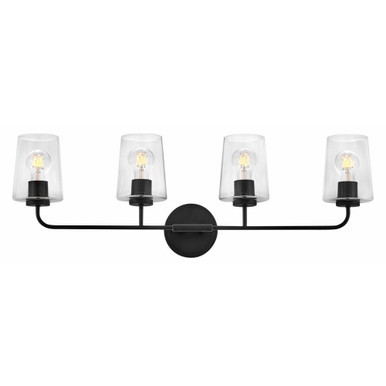 Kline 48W 4 Clear Light Vanity Light by Lark - 853454-CL