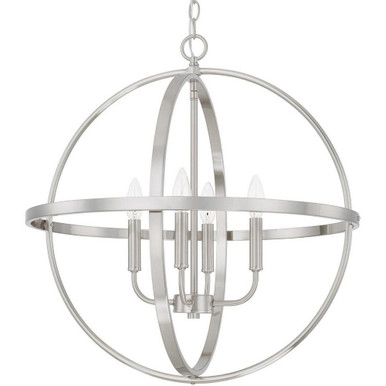 4 Light Large Pendant 24.25 Inch Tall by Homeplace - 317542