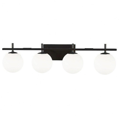 Vivaldi 4 Light Vanity Light by Dainolite - VAD-324W