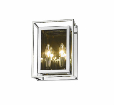 Infinity 2 Light Linear Candle Style Wall Sconce by Z Lite - 802-2S