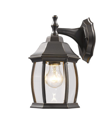 Waterdown 1 Light Outdoor Wall Lantern by Z Lite - T20-OR