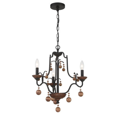 Colonial Charm 3 Light Small Chandelier By Minka Lavery - 2663-723