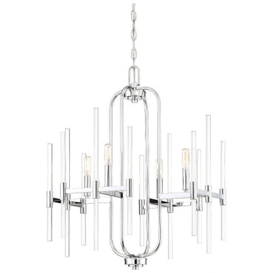 Pillar 4 Light Medium Chandelier By Minka Lavery - 3094-77
