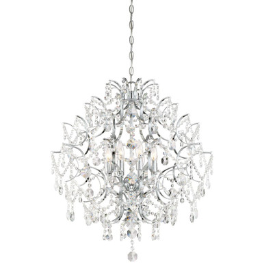 Isabellas Crown 8 Light Medium Large Chandelier By Minka Lavery - 3158-77