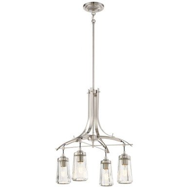 Poleis 4 Light Medium Chandelier By Minka Lavery - 3304-84