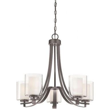 Parsons Studio 5 Light Medium Chandelier By Minka Lavery - 4105