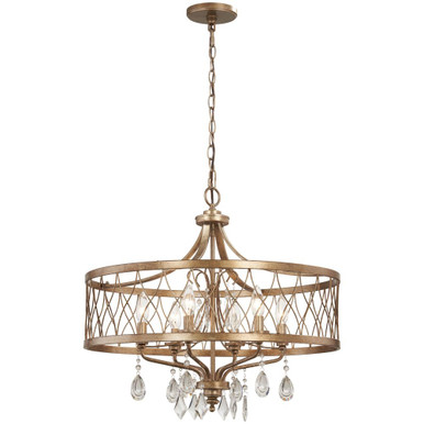 West Liberty 6 Light Medium Chandelier By Minka Lavery - 4406-581
