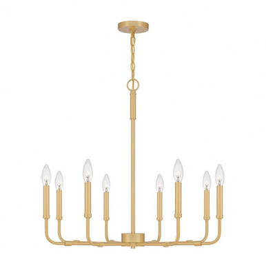Abner 8 Light Large Chandelier by Quoizel - ABR5028