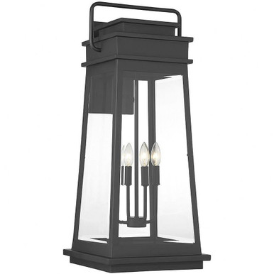 Boone 4 Light Outdoor Wall Lantern by Savoy House - 5-815-BK