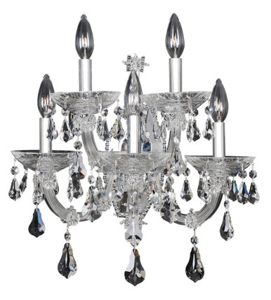 Brahms 5 Light Wall Sconce by Allegri - 023421-18165