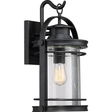Booker 1 Light Outdoor Wall Lantern 18.25 Inch Tall by Quoizel - BKR8410K