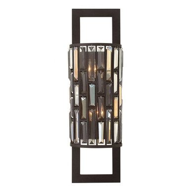 2 Light Wall Sconce 25.5 Inch Tall by Fredrick Ramond - FR33730