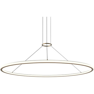 Luna 2 LED Pendant 1.75 Inch Tall and 61.5 Inch Wide by Sonneman - 2235